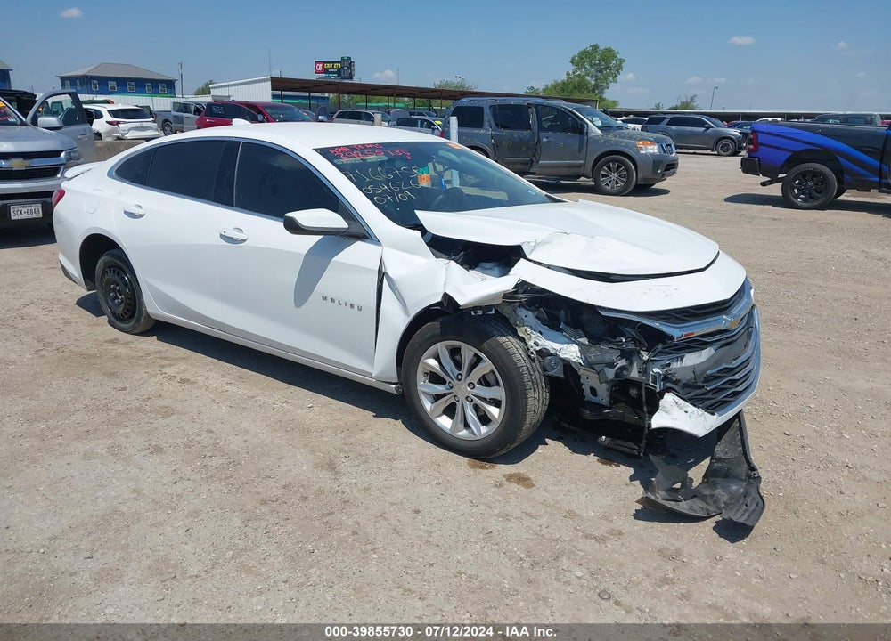 2020 CHEVROLET MALIBU FWD LT VIN: 1G1ZD5STXLF054626