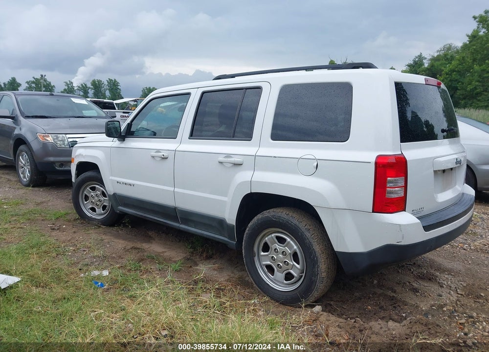2011 JEEP PATRIOT SPORT VIN: 1J4NT1GA7BD194680