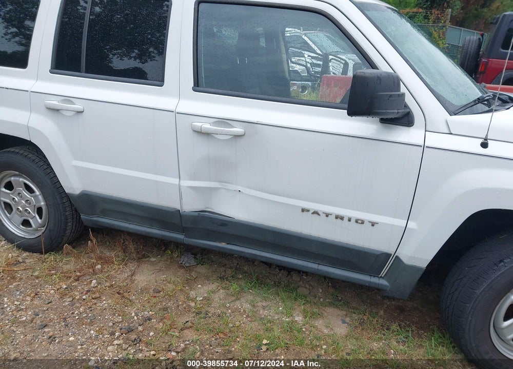2011 JEEP PATRIOT SPORT VIN: 1J4NT1GA7BD194680