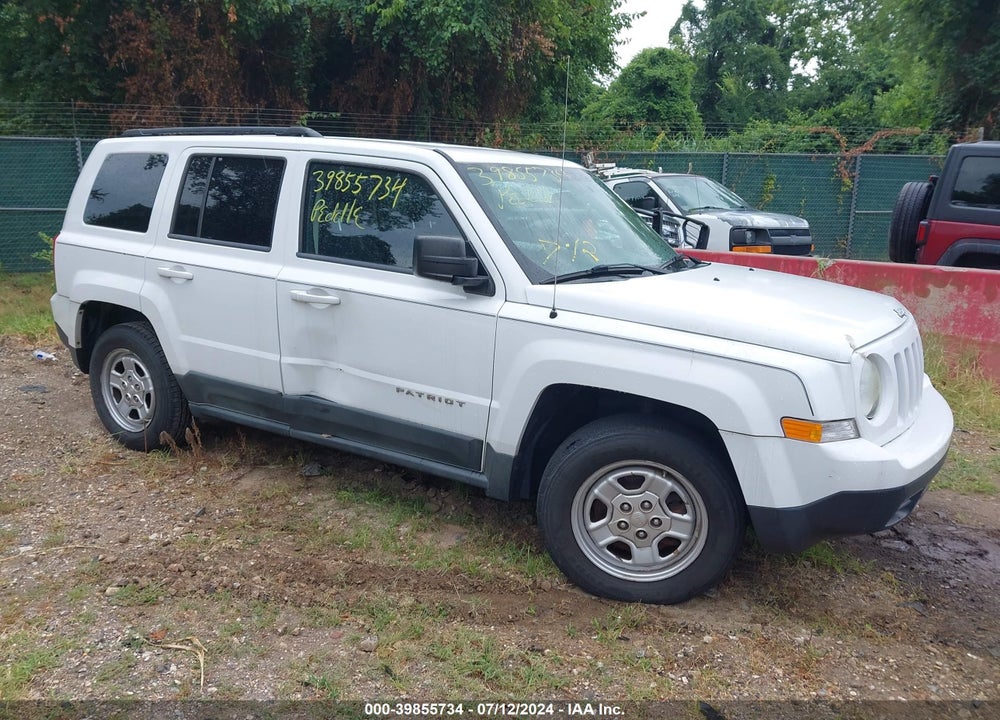 2011 JEEP PATRIOT SPORT VIN: 1J4NT1GA7BD194680