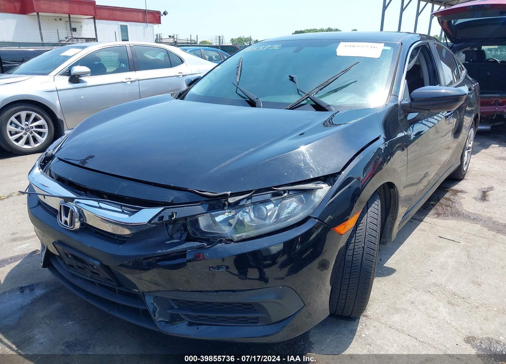 2016 HONDA CIVIC LX VIN: 19XFC2F55GE226455