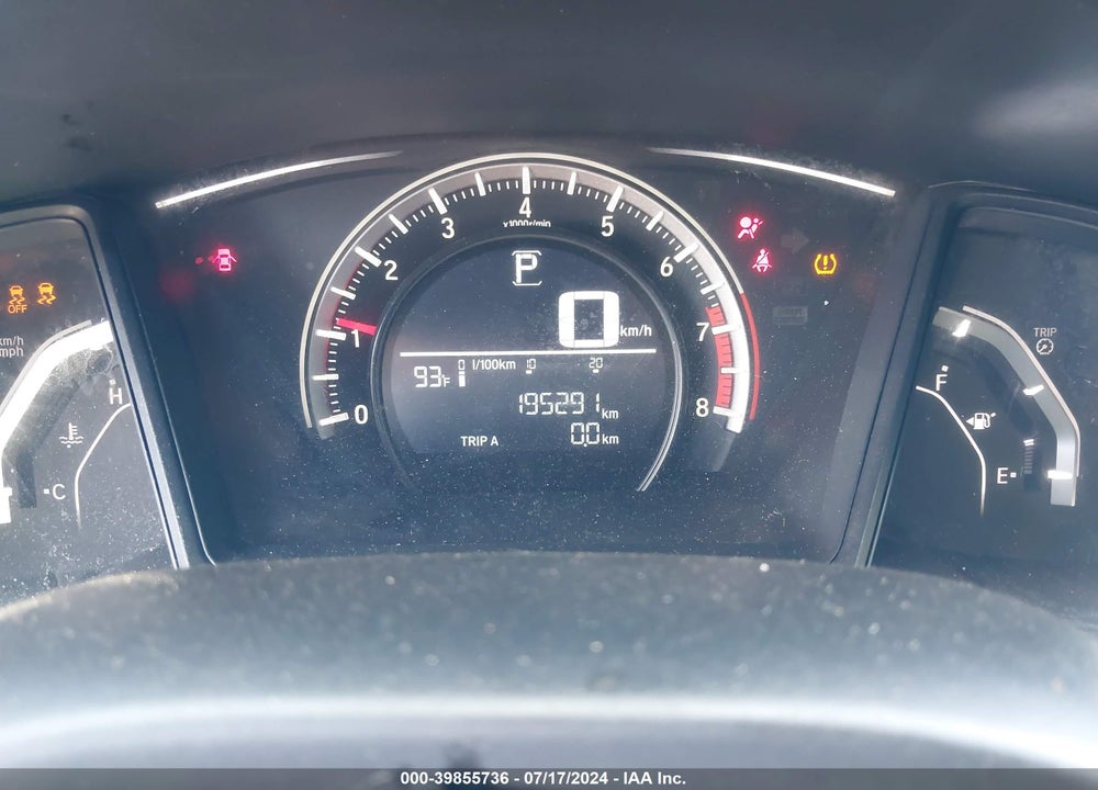 2016 HONDA CIVIC LX VIN: 19XFC2F55GE226455