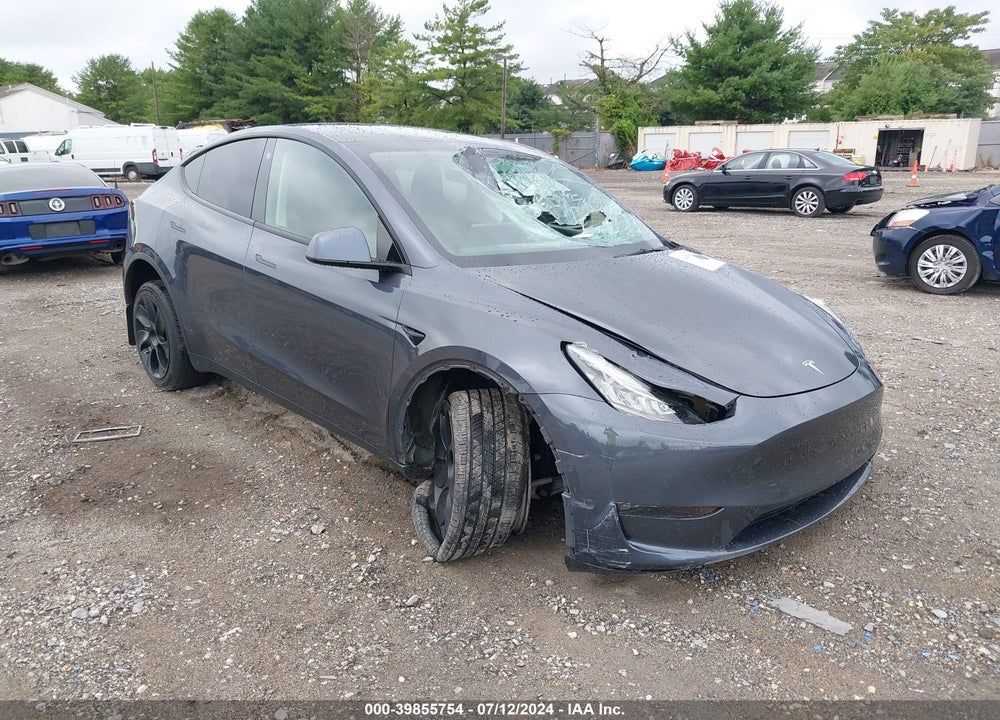 2021 TESLA MODEL Y LONG RANGE DUAL MOTOR ALL-WHEEL DRIVE VIN: 5YJYGDEE6MF138658