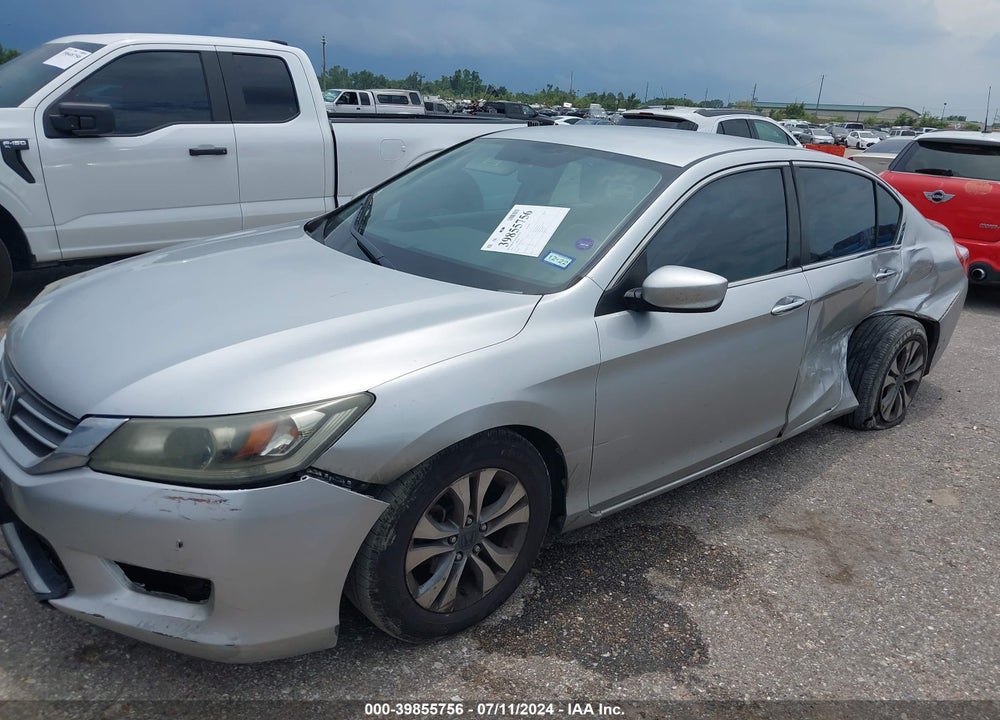2014 HONDA ACCORD LX VIN: 1HGCR2F34EA016737