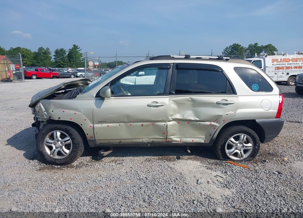 2008 KIA SPORTAGE EX V6 VIN: KNDJE723787470910