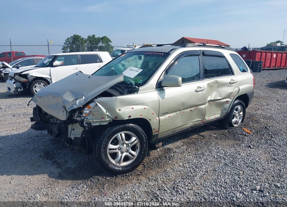 2008 KIA SPORTAGE EX V6 VIN: KNDJE723787470910