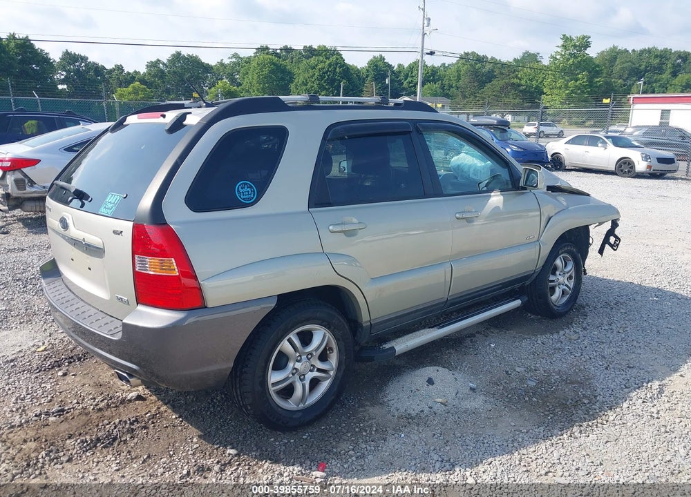 2008 KIA SPORTAGE EX V6 VIN: KNDJE723787470910