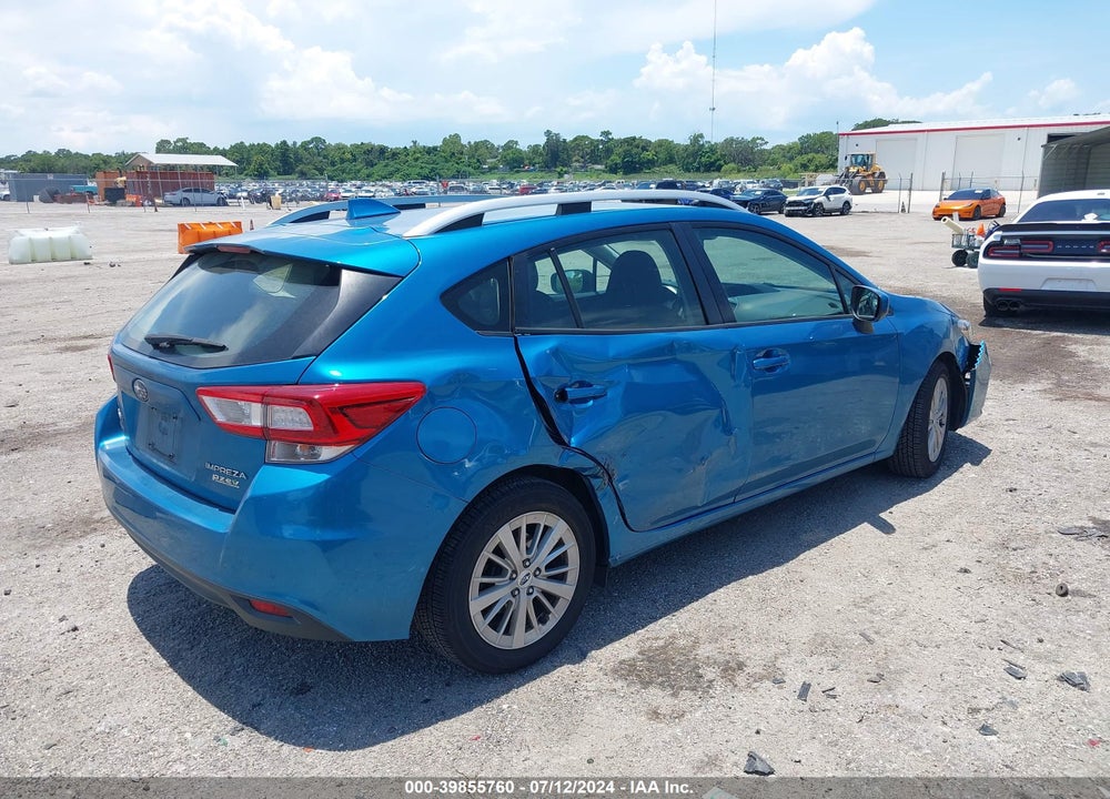 2017 SUBARU IMPREZA 2.0I PREMIUM VIN: 4S3GTAD66H3731536