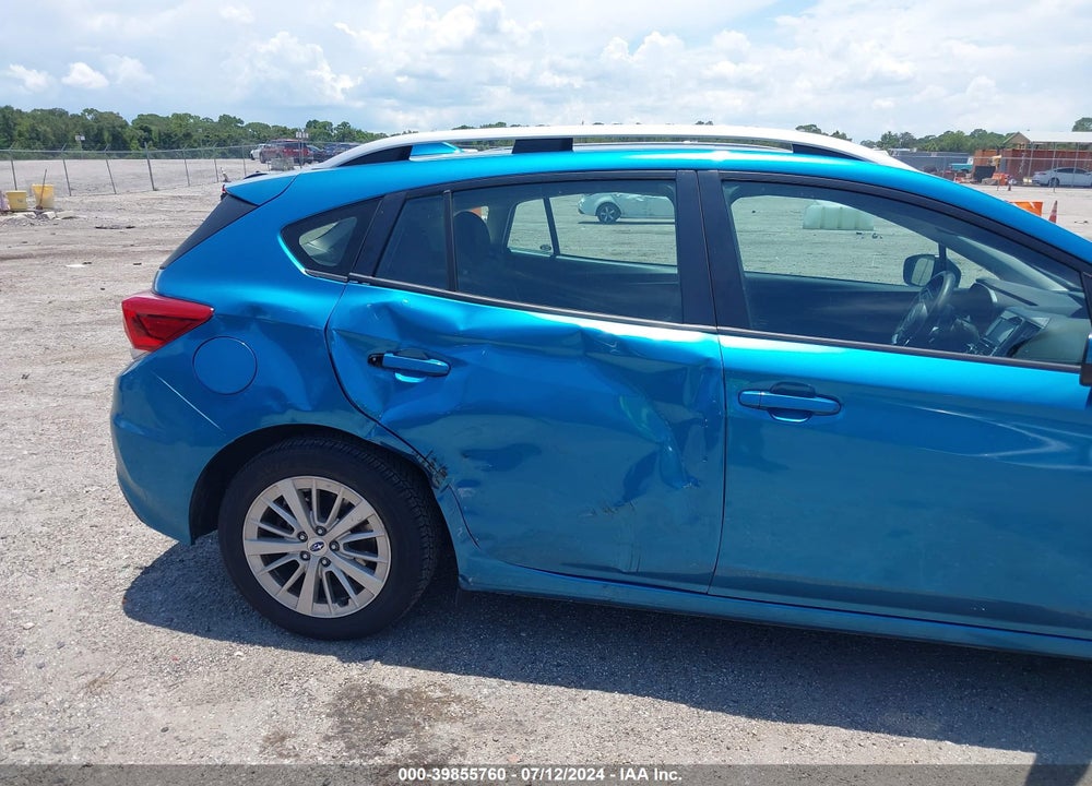 2017 SUBARU IMPREZA 2.0I PREMIUM VIN: 4S3GTAD66H3731536