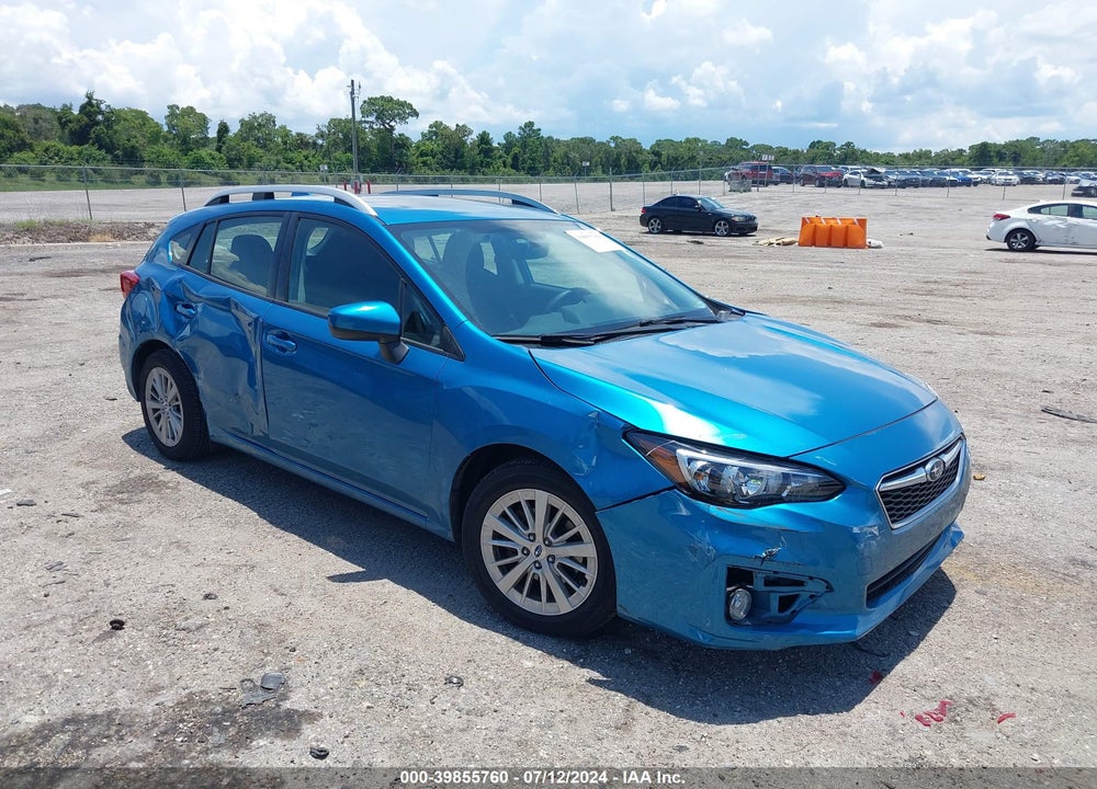2017 SUBARU IMPREZA 2.0I PREMIUM VIN: 4S3GTAD66H3731536