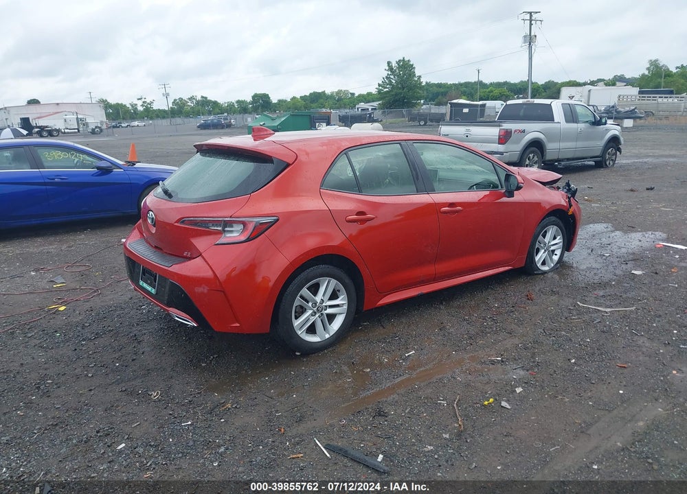 2019 TOYOTA COROLLA SE VIN: JTNK4RBE4K3066638