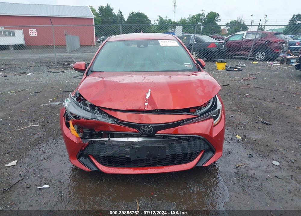 2019 TOYOTA COROLLA SE VIN: JTNK4RBE4K3066638