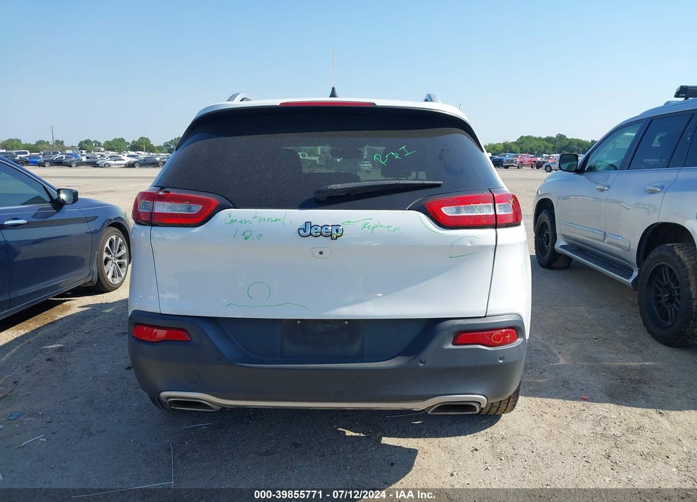 2017 CHEROKEE JEEP  LIMITED FWD VIN: 1C4PJLDS7HW511089