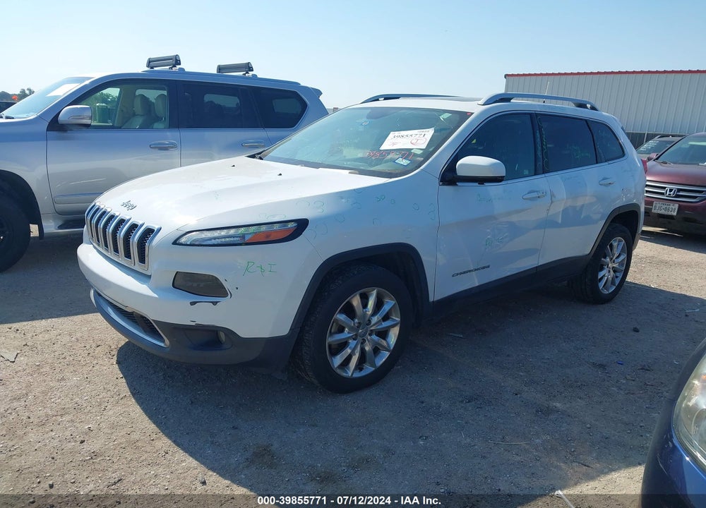 2017 CHEROKEE JEEP  LIMITED FWD VIN: 1C4PJLDS7HW511089