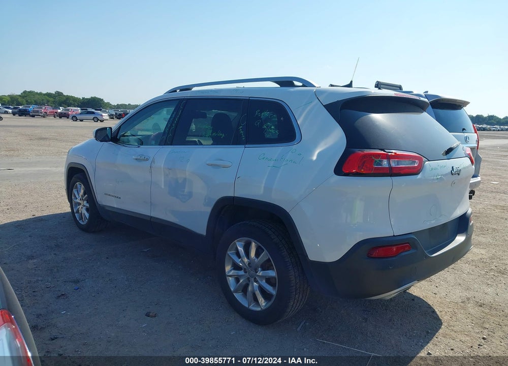 2017 CHEROKEE JEEP  LIMITED FWD VIN: 1C4PJLDS7HW511089