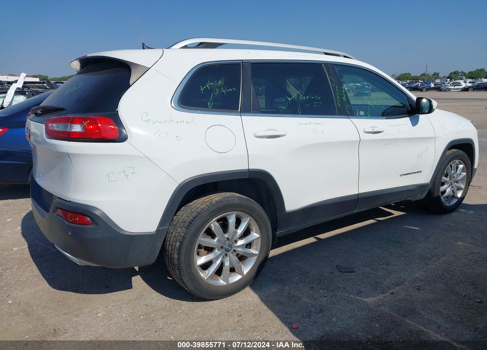 2017 CHEROKEE JEEP  LIMITED FWD VIN: 1C4PJLDS7HW511089