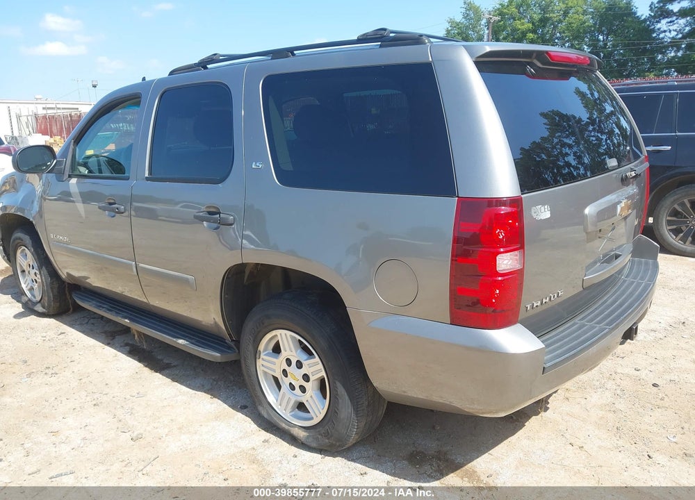 2007 CHEVROLET TAHOE LS VIN: 1GNFC13C57R299690