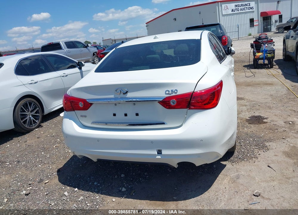 2015 INFINITI Q50 HYBRID PREMIUM VIN: JN1AV7AR1FM850851