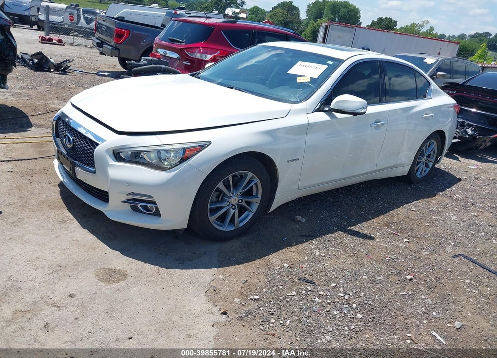 2015 INFINITI Q50 HYBRID PREMIUM VIN: JN1AV7AR1FM850851