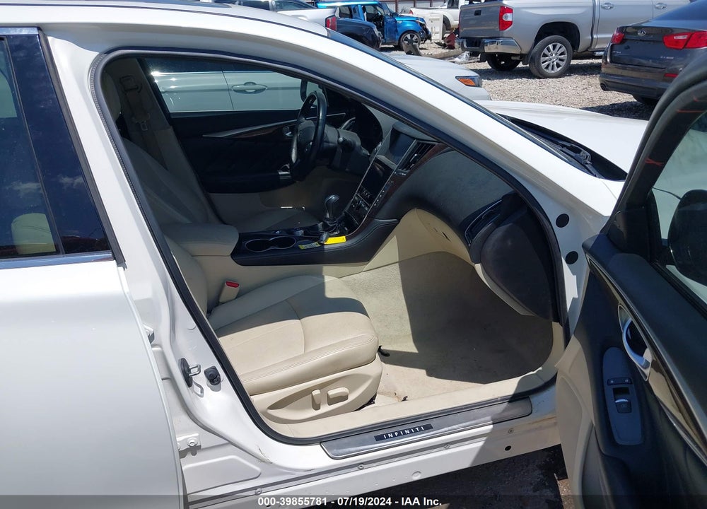 2015 INFINITI Q50 HYBRID PREMIUM VIN: JN1AV7AR1FM850851