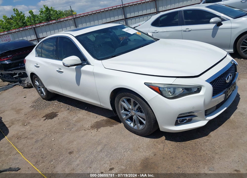 2015 INFINITI Q50 HYBRID PREMIUM VIN: JN1AV7AR1FM850851