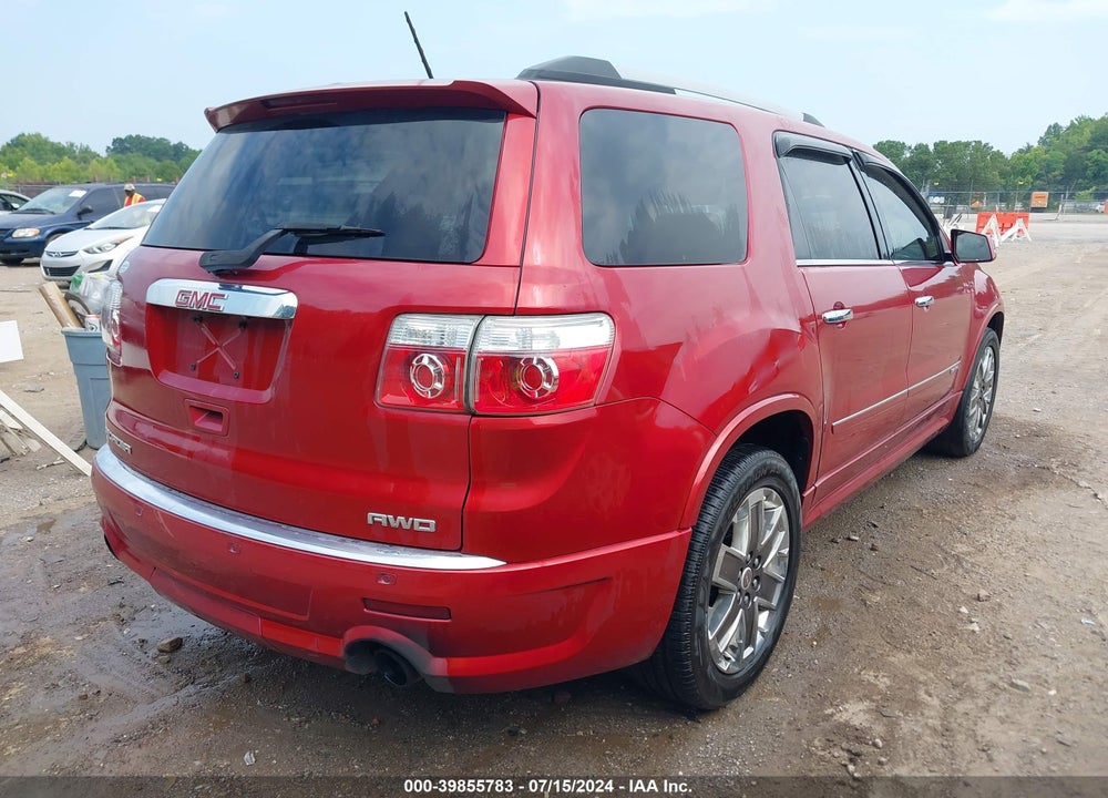 2012 GMC ACADIA DENALI VIN: 1GKKVTED8CJ215636