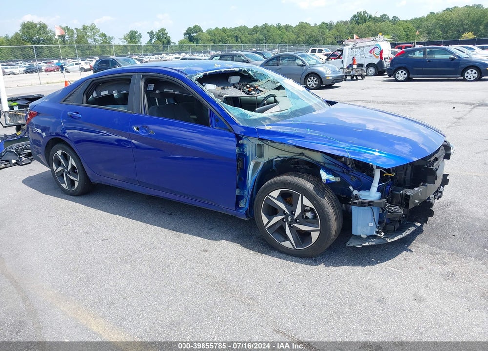 2023 HYUNDAI ELANTRA SEL VIN: KMHLS4AG3PU484335