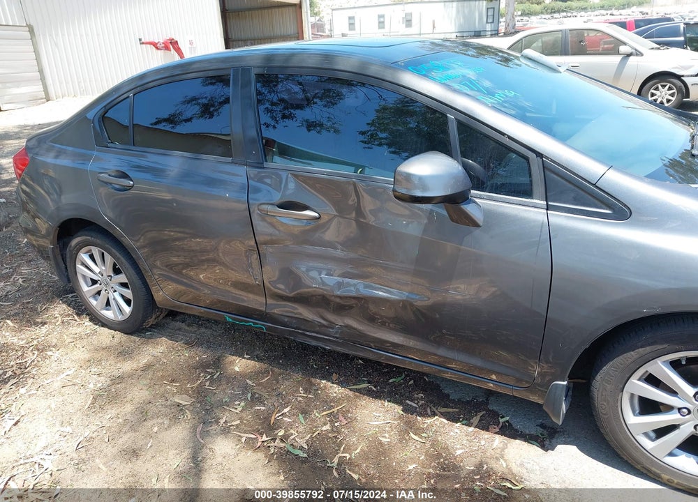 2012 HONDA CIVIC EX VIN: 2HGFB2F82CH504774
