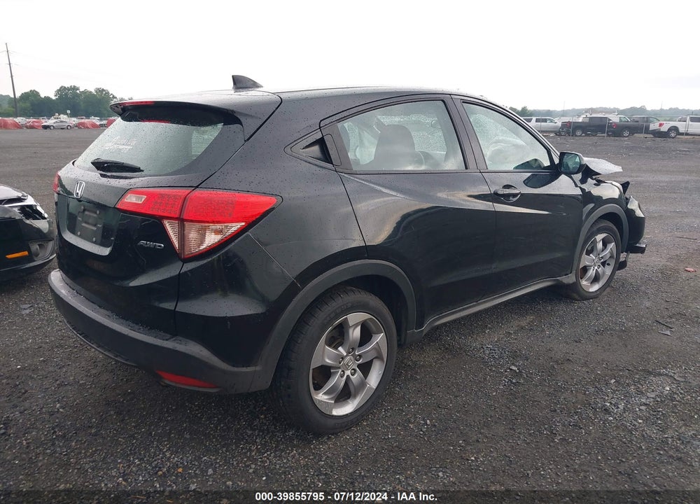 2016 HONDA HR-V LX VIN: 3CZRU6H34GM747888