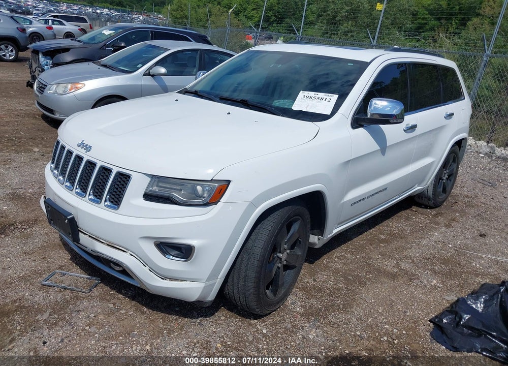 2014 JEEP GRAND CHEROKEE OVERLAND VIN: 1C4RJFCG0EC140068