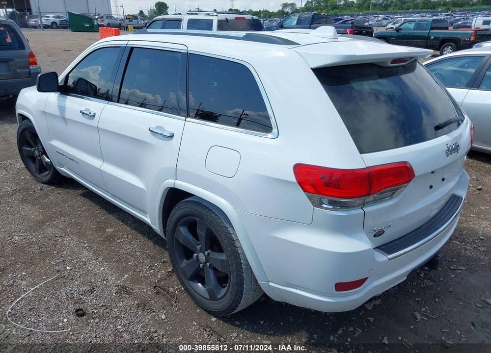 2014 JEEP GRAND CHEROKEE OVERLAND VIN: 1C4RJFCG0EC140068