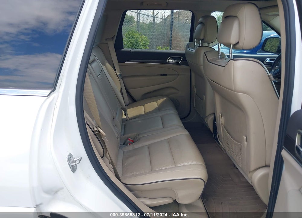 2014 JEEP GRAND CHEROKEE OVERLAND VIN: 1C4RJFCG0EC140068