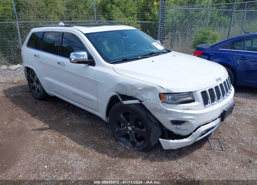 2014 JEEP GRAND CHEROKEE OVERLAND VIN: 1C4RJFCG0EC140068