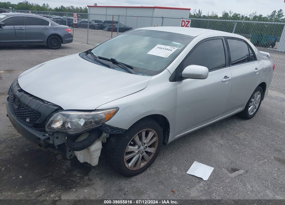 2009 TOYOTA COROLLA S VIN: 1NXBU40E59Z020276