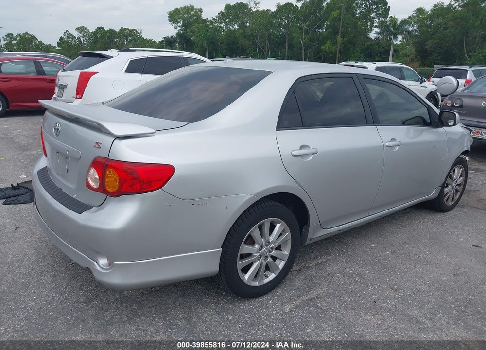 2009 TOYOTA COROLLA S VIN: 1NXBU40E59Z020276