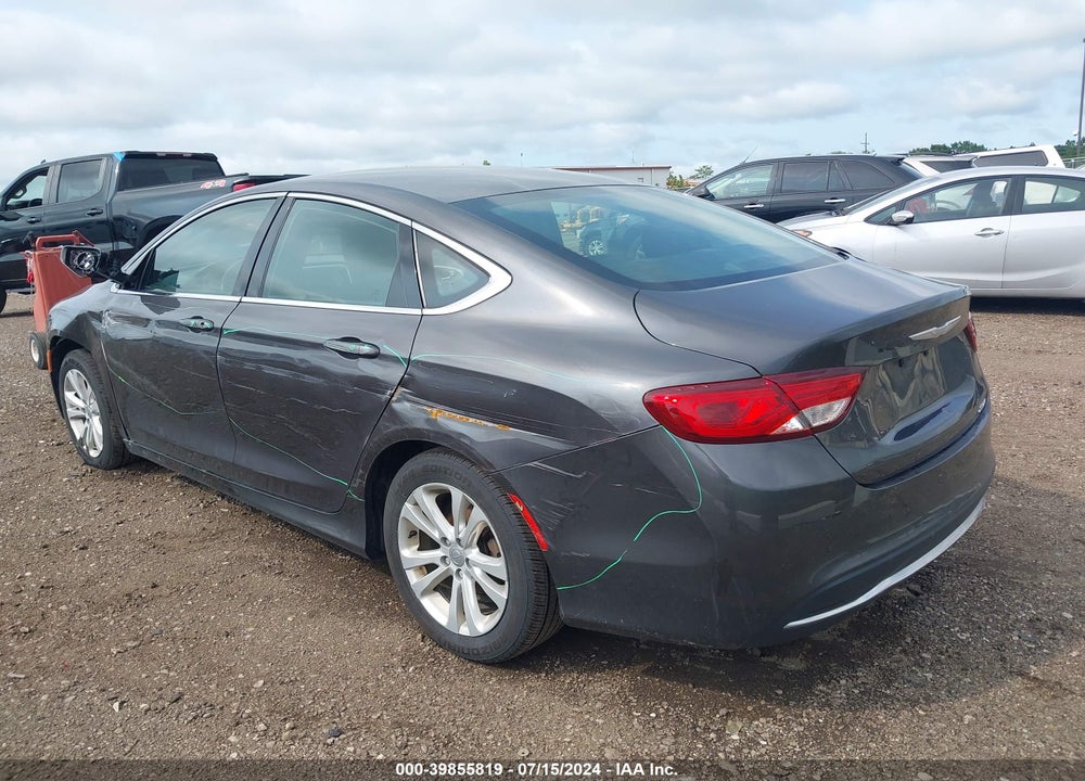 2016 CHRYSLER 200 LIMITED VIN: 1C3CCCAB2GN120700