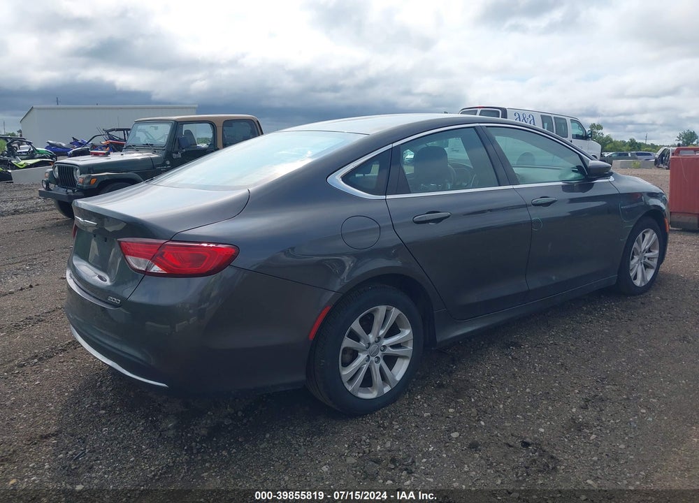 2016 CHRYSLER 200 LIMITED VIN: 1C3CCCAB2GN120700
