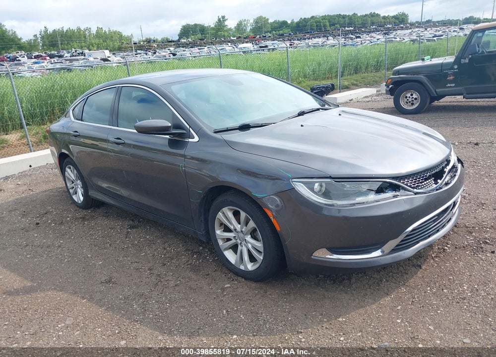 2016 CHRYSLER 200 LIMITED VIN: 1C3CCCAB2GN120700