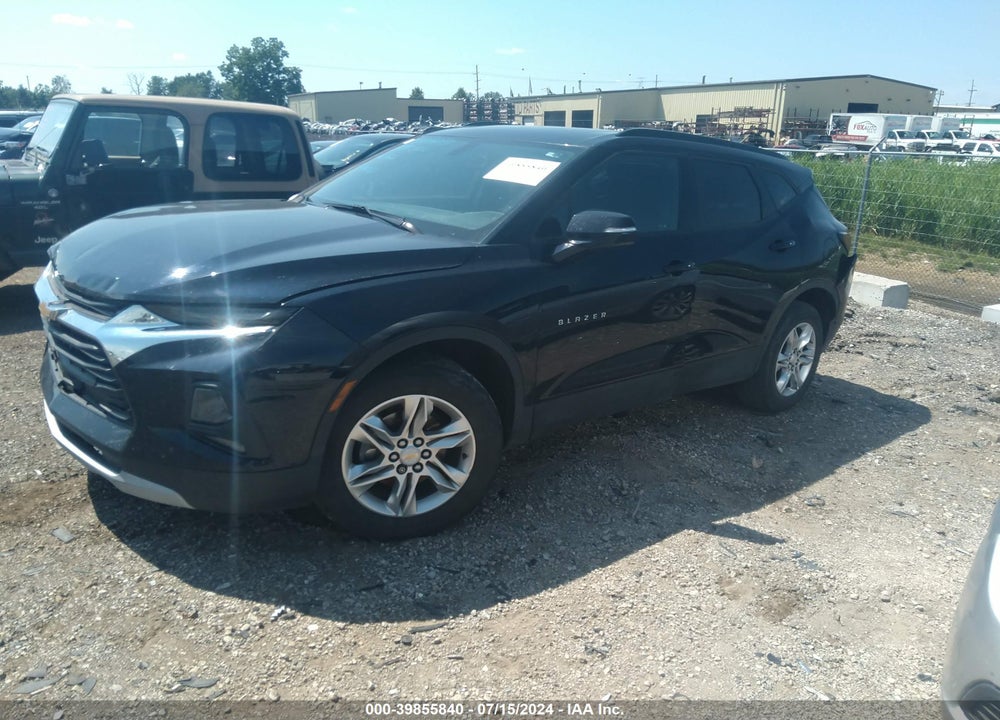 2020 CHEVROLET BLAZER AWD 2LT VIN: 3GNKBHRS4LS697327