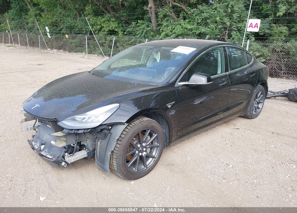 2018 TESLA MODEL 3 LONG RANGE/MID RANGE VIN: 5YJ3E1EA2JF013972