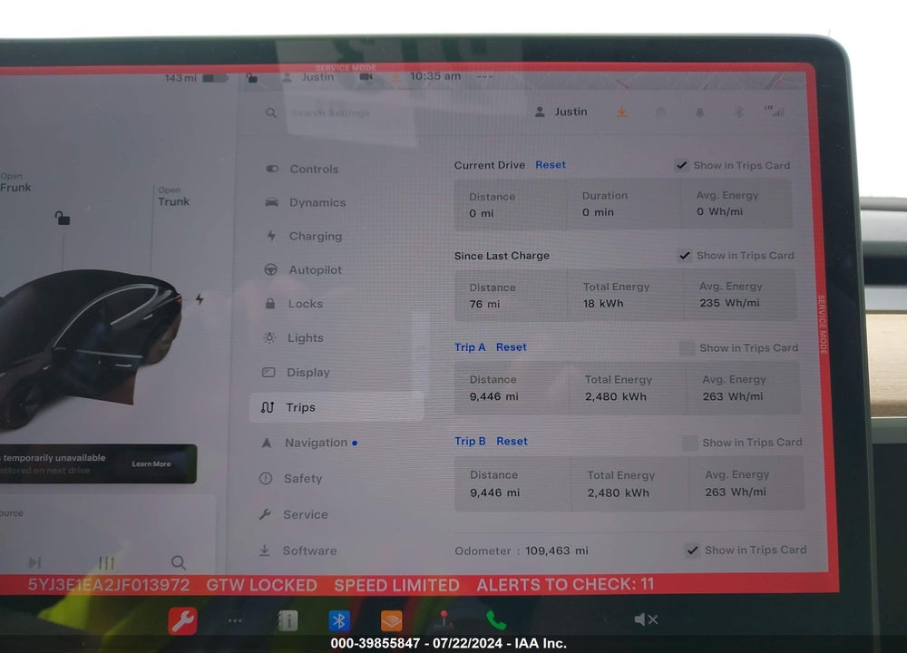 2018 TESLA MODEL 3 LONG RANGE/MID RANGE VIN: 5YJ3E1EA2JF013972