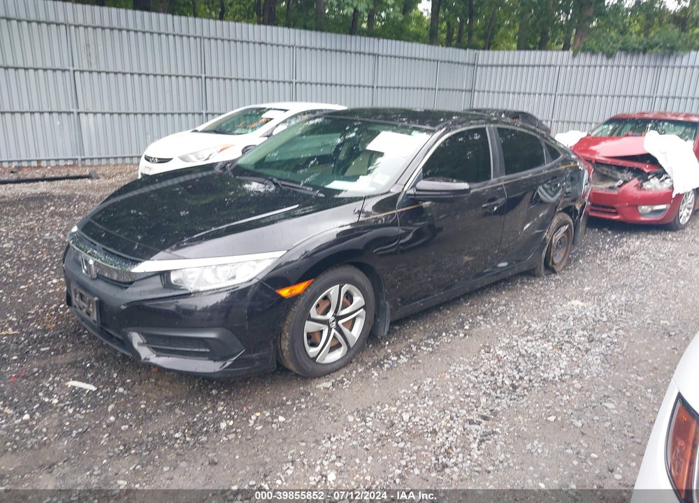 2018 HONDA CIVIC LX VIN: 19XFC2F54JE208620