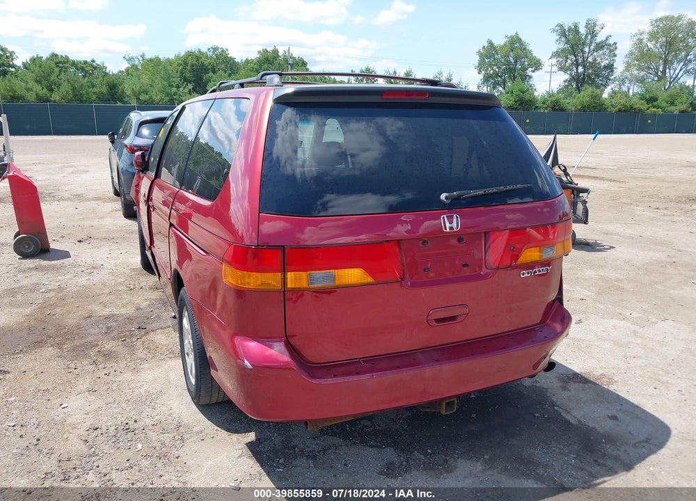 2002 HONDA ODYSSEY EX-L VIN: 5FNRL18952B027772