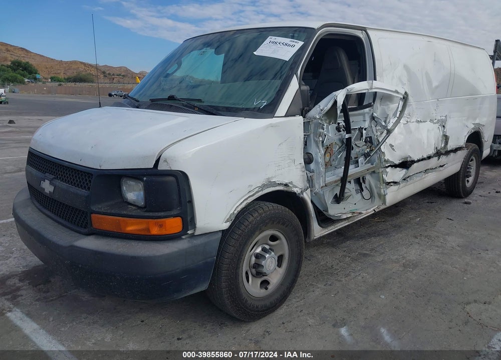 2016 CHEVROLET EXPRESS 2500 WORK VAN VIN: 1GCWGBFF5G1210868