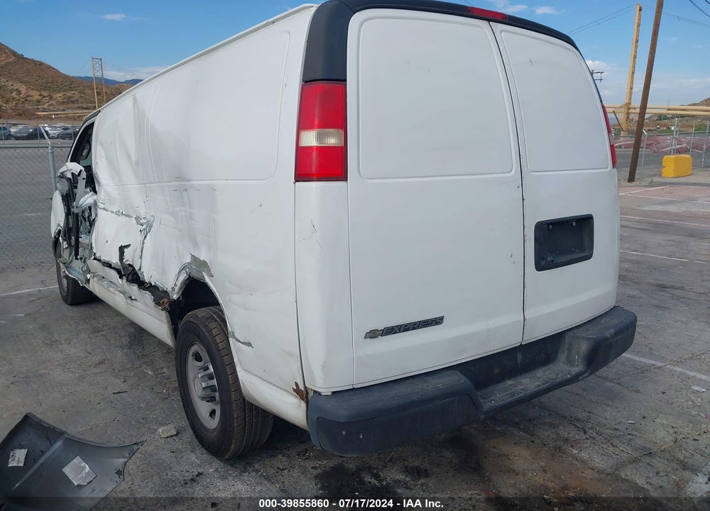2016 CHEVROLET EXPRESS 2500 WORK VAN VIN: 1GCWGBFF5G1210868