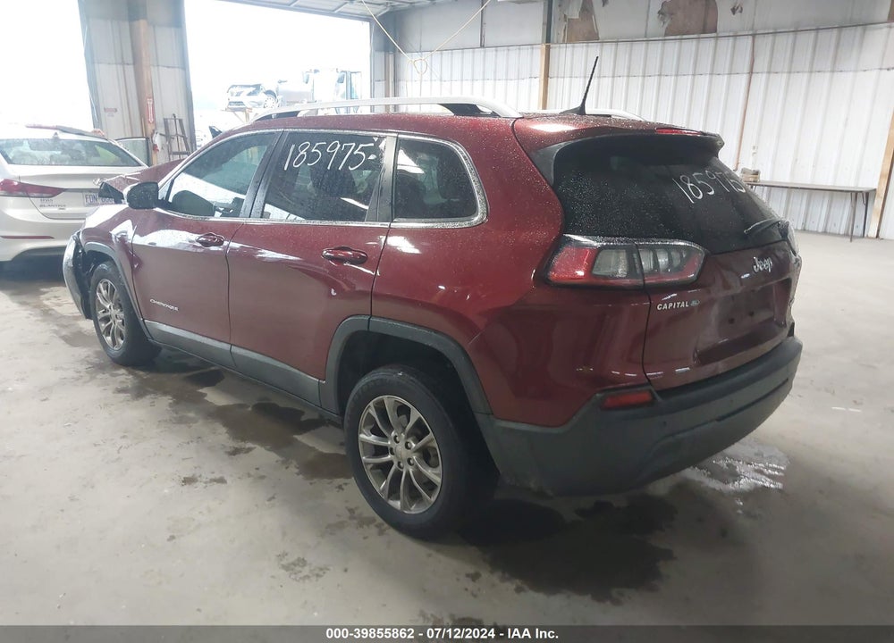 2019 CHEROKEE JEEP  LATITUDE PLUS FWD VIN: 1C4PJLLB5KD290046
