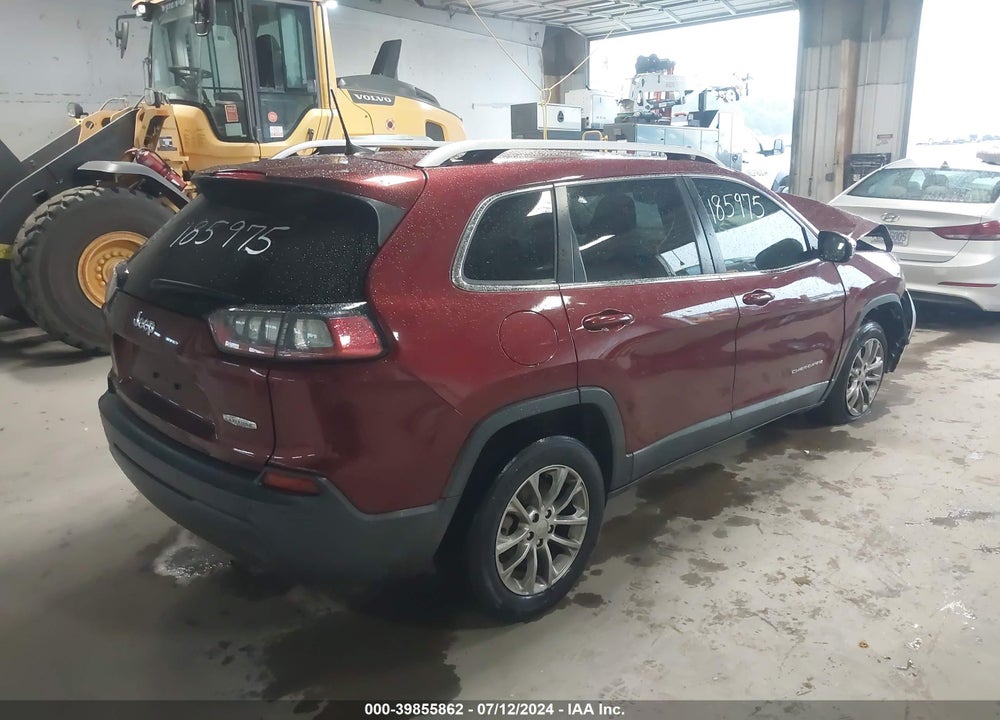 2019 CHEROKEE JEEP  LATITUDE PLUS FWD VIN: 1C4PJLLB5KD290046