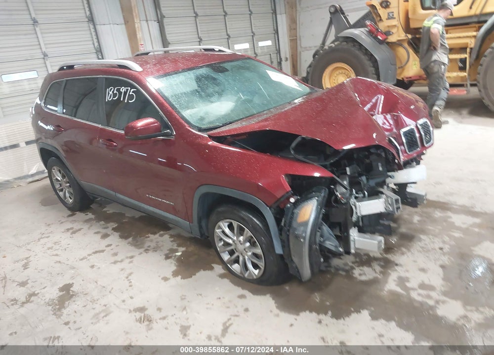 2019 CHEROKEE JEEP  LATITUDE PLUS FWD VIN: 1C4PJLLB5KD290046