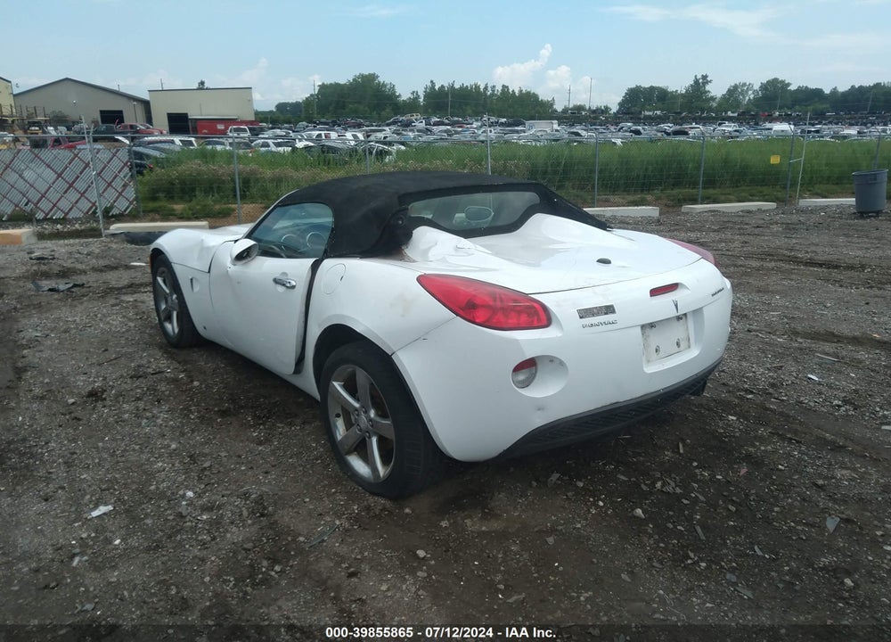 2007 PONTIAC SOLSTICE VIN: 1G2MB35B07Y108576