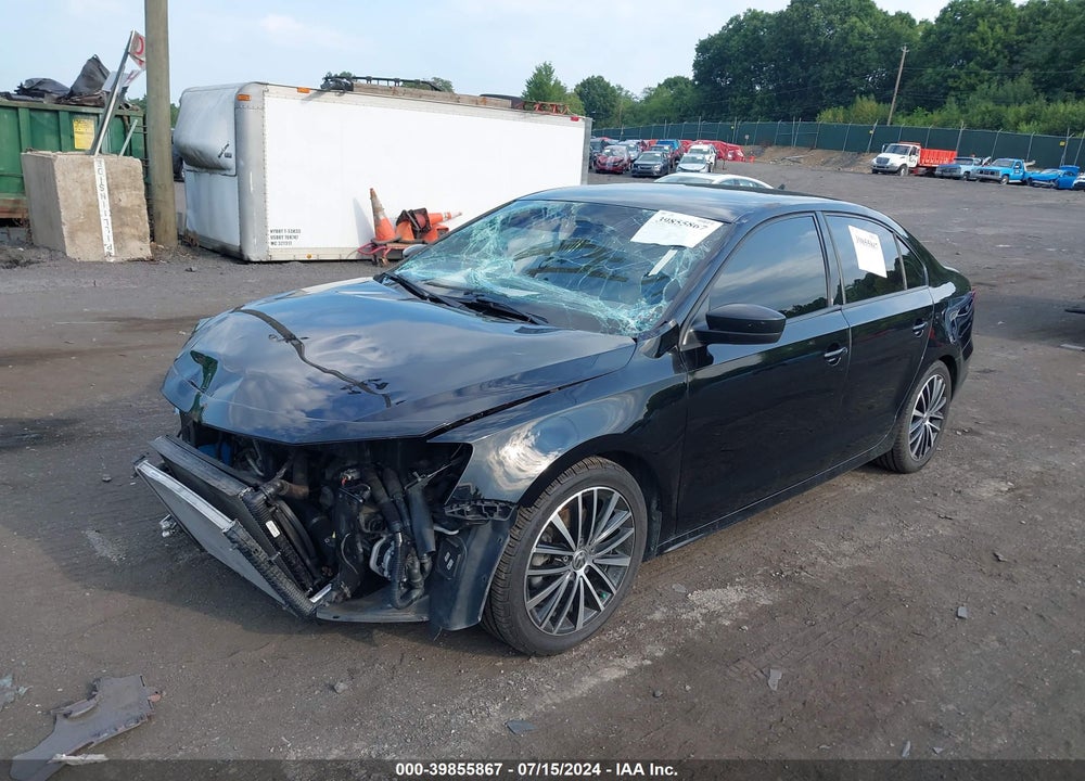 2016 VOLKSWAGEN JETTA 1.8T SPORT VIN: 3VWD17AJ1GM350210